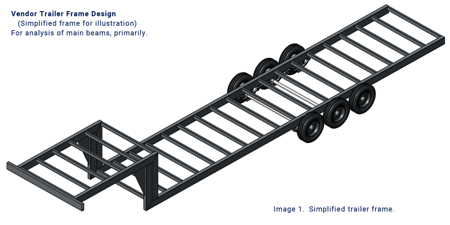 Vendor Gooseneck Trailer Frame Design