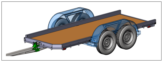 Trailer Design in Both Pro/Engineer & SolidWorks 3D CAD System
